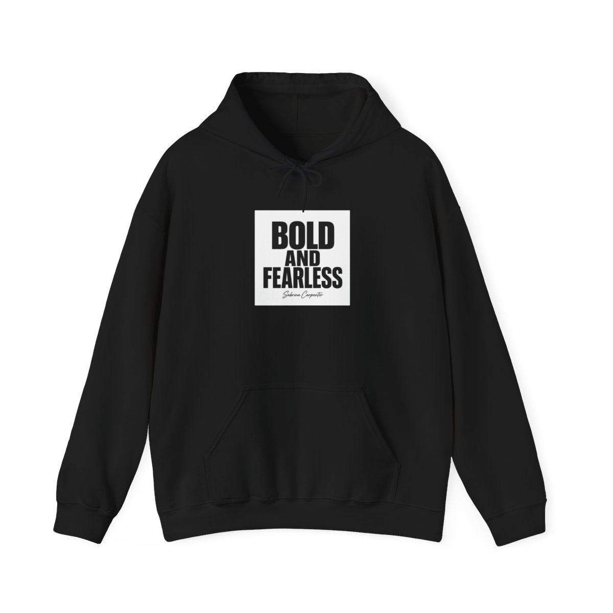 Sabrina Carpenter "Bold and Fearless" Hoodie - alternate angle 2, merchandise