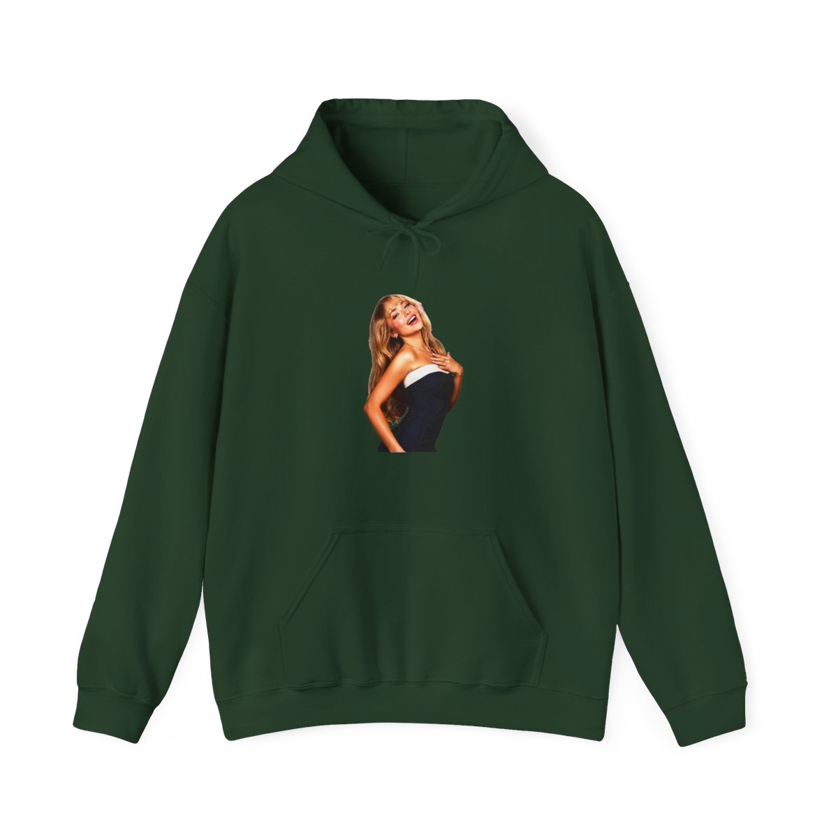 Sabrina Carpenter Pink Coquette American Flag Hoodie - alternate angle 2, merchandise