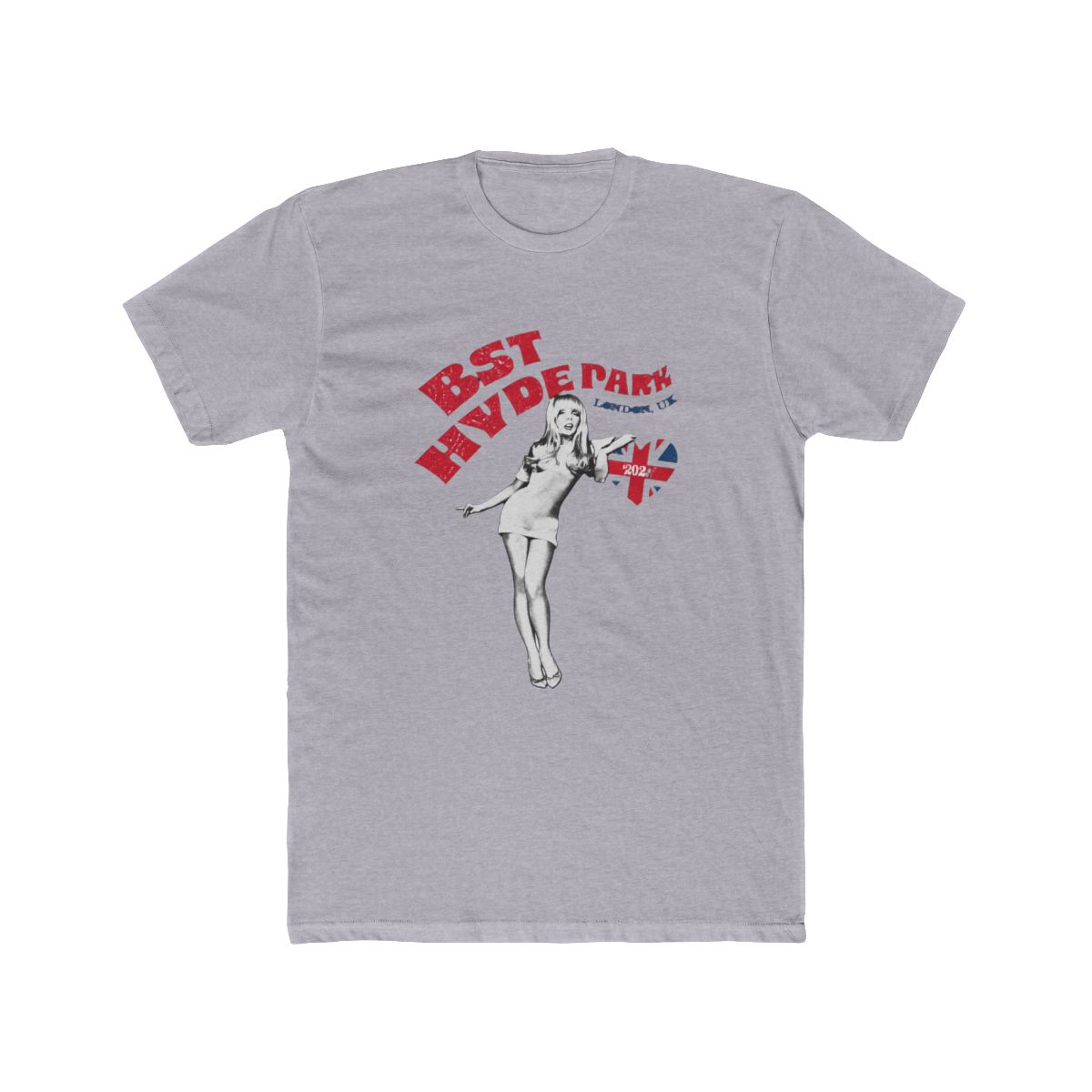 Sabrina Carpenter BST Hyde Park London Tour 2025 T Shirt - alternate angle 2, merchandise