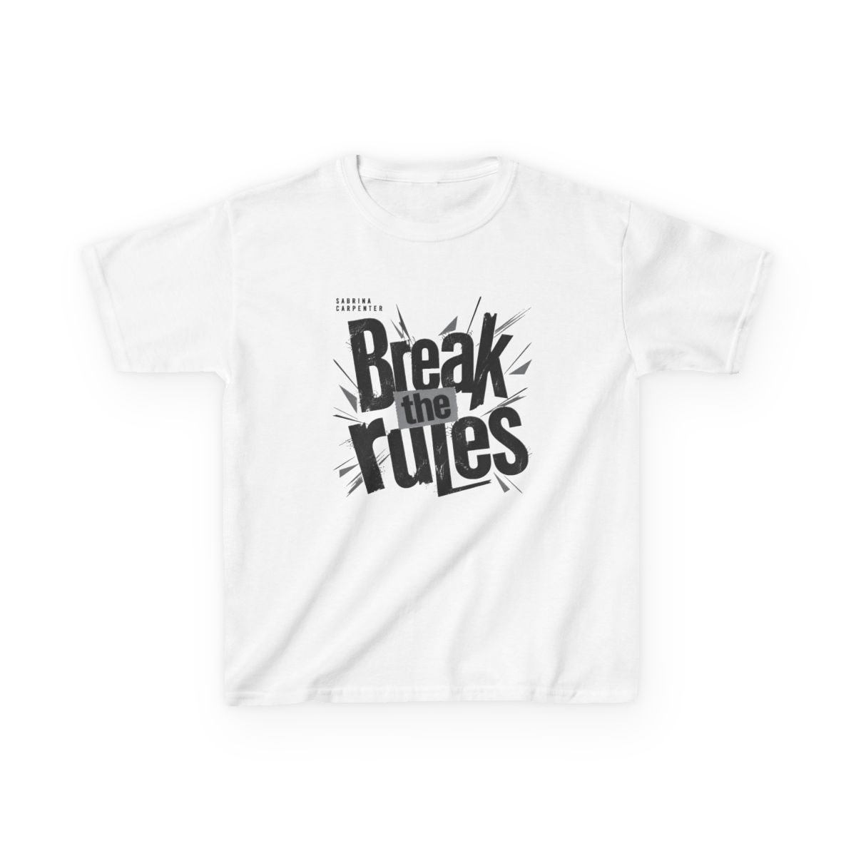 Sabrina Carpenter "Break the rules" Unisex Kids Tee