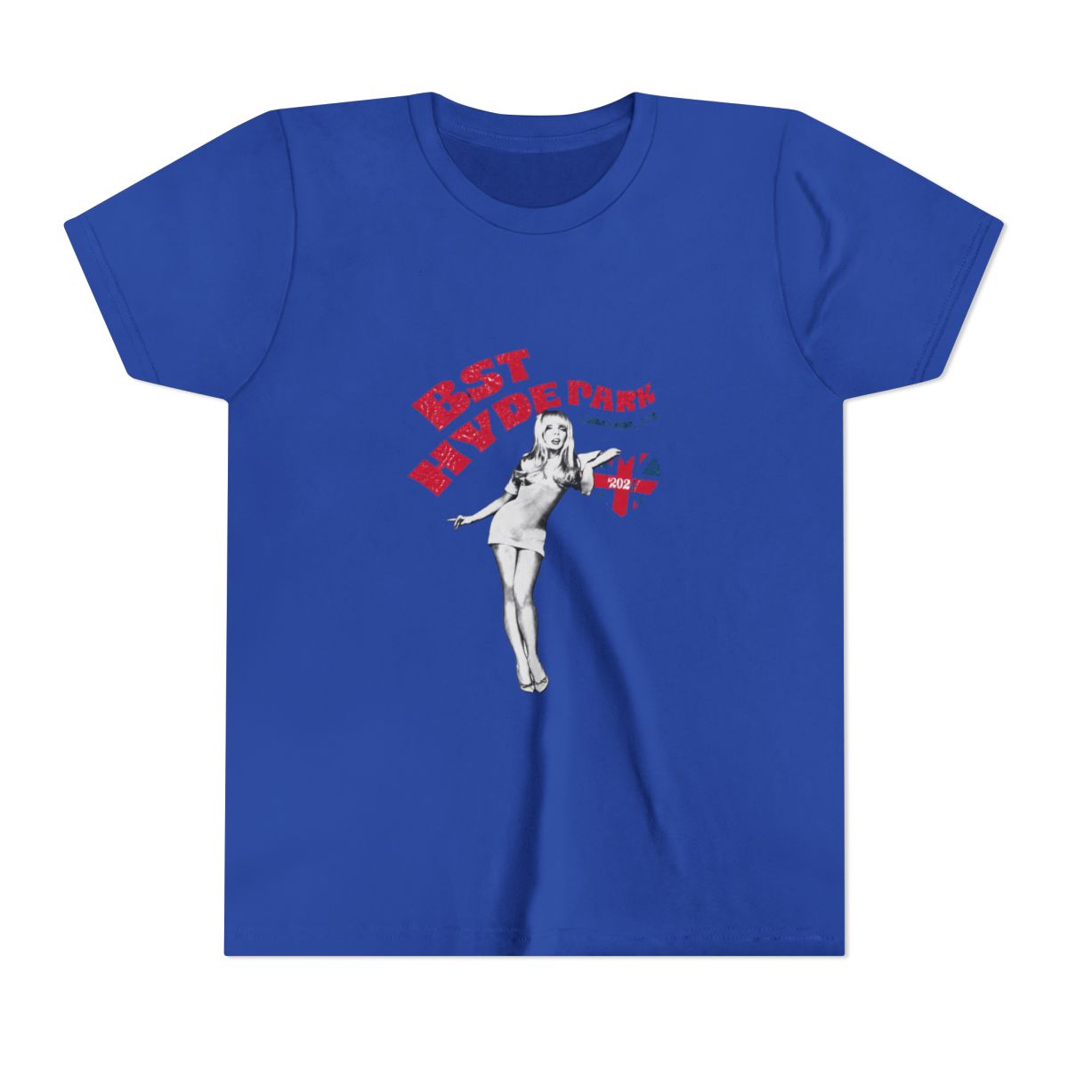 Sabrina Carpenter BST Hyde Park London Tour 2025 Kids T Shirt - alternate angle 3, merchandise
