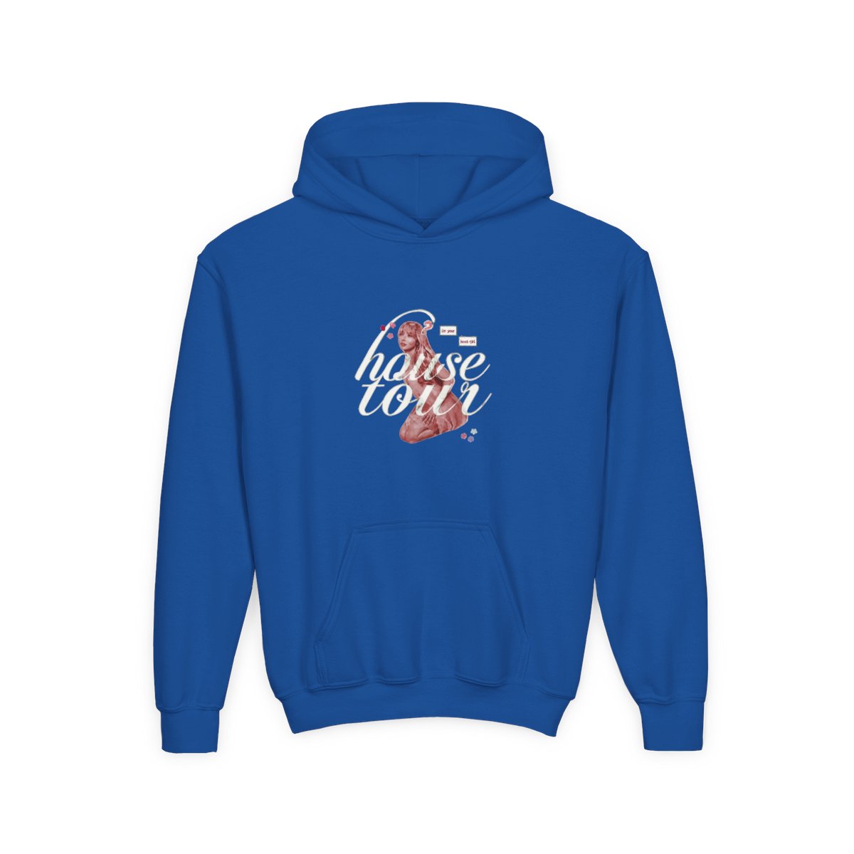 Sabrina Carpenter Do You Want The House Tour Kids Hoodie - alternate angle 5, merchandise