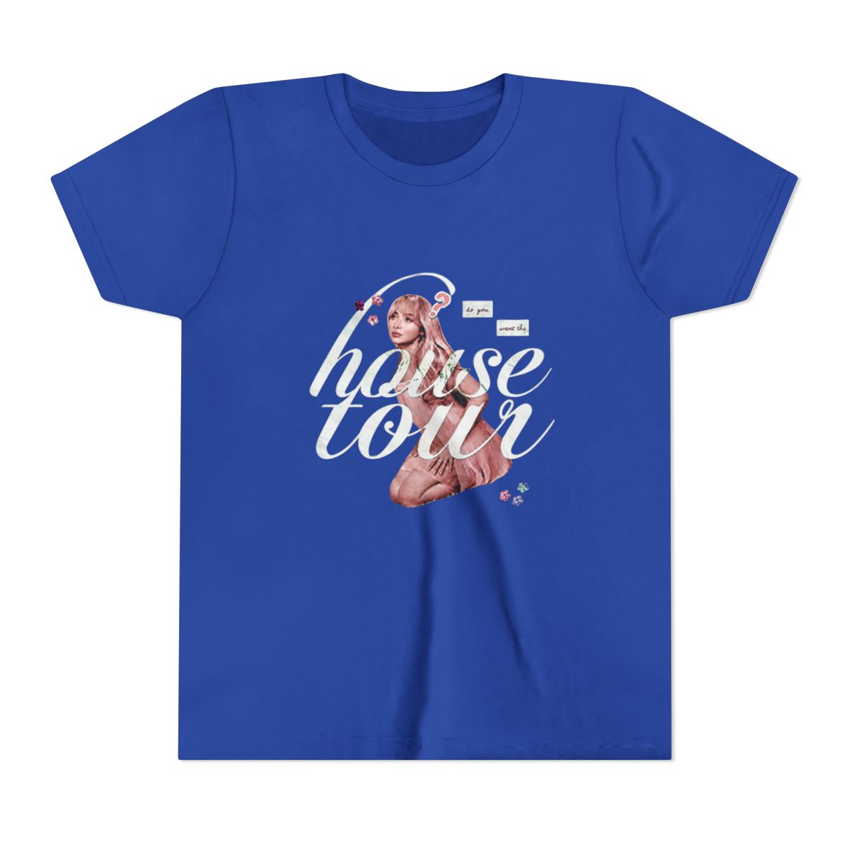 Sabrina Carpenter Do You Want The House Tour Kids T Shirt - alternate angle 4, merchandise